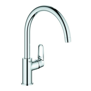 Grohe Mitigeur de cuisine BauFlow 1/2", bec haut, chrome
