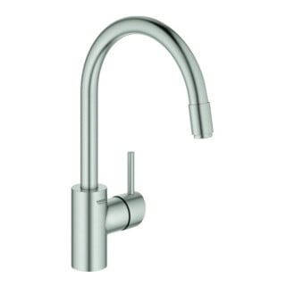 Grohe Mitigeur évier Concetto 1/2", bec haut, aérateur laminaire, chromé