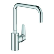 Grohe Mitigeur évier Eurodisc Cosmopolitan 1/2", bec haut, chrome