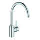 Grohe Mitigeur évier Eurostyle C 1/2", bec haut, EcoJoy 5,7 l/m mousseur, chrome-1