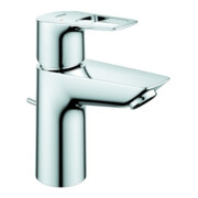 Grohe Mitigeur lavabo BauLoop 1/2", S, avec garniture de vidage plastique, chrome