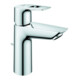 Grohe Mitigeur lavabo BauLoop 1/2", taille M, garniture évacuation plastique, chromé-1