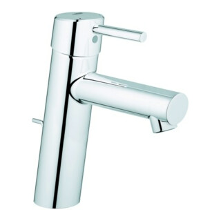 Grohe Mitigeur lavabo Concetto 1/2", M, avec vidage, limiteur température, chrome