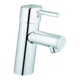 Grohe Mitigeur lavabo Concetto 1/2", S, avec limiteur de température, corps lisse, chrome-1