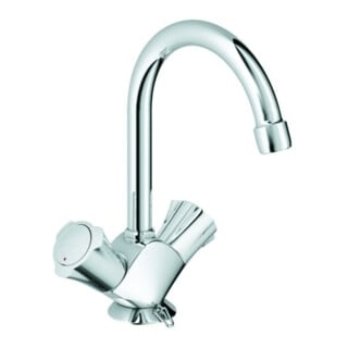 Grohe Mitigeur lavabo deux poignées Costa 1/2", sortie pivotante, chrome