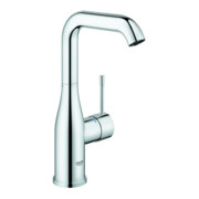 Grohe Mitigeur lavabo Essence 1/2", L, corps lisse, garniture vidage push-open, chrome