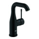 Grohe Mitigeur lavabo Essence 1/2", taille M, corps lisse, noir fantôme-1