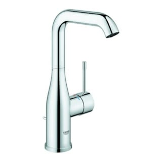 Grohe Mitigeur lavabo Essence chrome, taille L, avec garniture de vidage