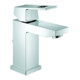 Grohe Mitigeur lavabo Eurocube 1/2", S, avec garniture vidage, levier central chrome-1