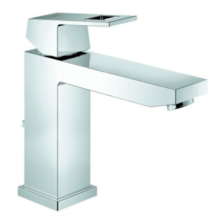 Grohe Mitigeur lavabo Eurocube 1/2", taille M, avec bonde, chrome