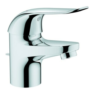 Grohe Mitigeur lavabo Euroeco Special 1/2", avec vidage à tige 1 1/4", chrome