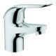 Grohe Mitigeur lavabo Euroeco Special 1/2", vidage automatique, avec garantie 1 1/4", chromé-1
