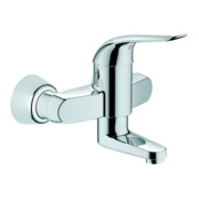 Grohe Mitigeur lavabo Euroeco Special chrome, bec 15,7 cm, avec limiteur de température