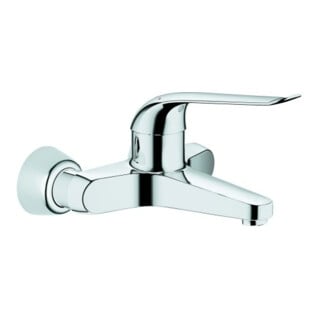 Grohe Mitigeur lavabo Euroeco Special chrome, bec 20,5 cm, avec limiteur de température