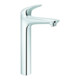 Grohe Mitigeur lavabo Eurostyle 1/2", XL, levier fermé, corps lisse, chrome-1
