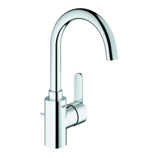 Grohe Mitigeur lavabo Eurostyle C chromé, taille L, avec égouttoir, alimentation eau interne