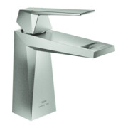 Grohe Mitigeur lavabo monocommande Allure Brilliant 1/2", taille M, corps lisse, supersteel