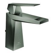 Grohe Mitigeur lavabo monocommande Allure Brilliant 1/2", taille M, graphite brossé dur