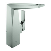Grohe Mitigeur lavabo monocommande Allure Brilliant P. Coll. 1/2", L, grip strié, supersteel