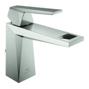 Grohe Mitigeur lavabo monocommande Allure Brilliant P. Coll. 1/2", M, Gr. m Struct. ronde, super.