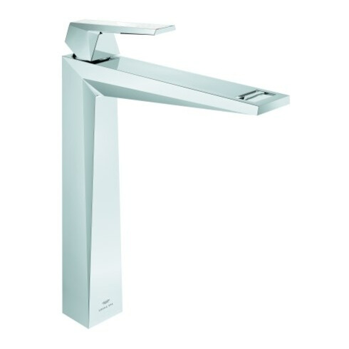 Grohe Mitigeur lavabo monocommande Allure Brilliant P. Coll. 1/2", XL, chrome, poignée avec inserts