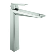 Grohe Mitigeur lavabo monocommande Allure Brilliant P. Coll. 1/2", XL, poignée avec inserts, supersteel