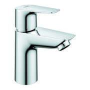 Grohe Mitigeur lavabo monocommande BauEdge 1/2", S, avec garniture de vidage, corps lisse, chrome
