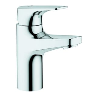 Grohe Mitigeur lavabo monocommande BauFlow 1/2", taille S, corps lisse, chrome