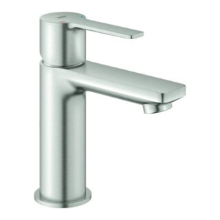 Grohe Mitigeur lavabo monocommande Lineare 1/2", taille XS, chromé, bec orientable, acier inoxydable