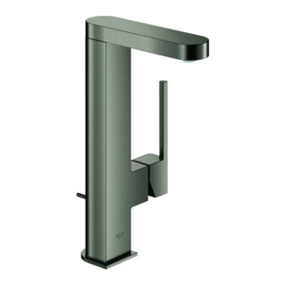 Grohe Mitigeur lavabo monocommande PLUS 1/2", L, sortie déportée, graphit HD