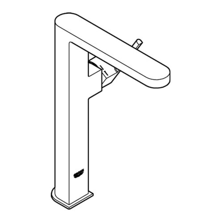 Grohe Mitigeur lavabo monocommande PLUS XL, corps lisse, pour vasque libre, chrome