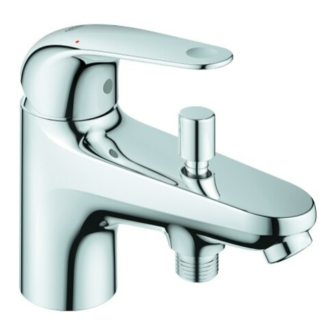 Grohe Mitigeur monocommande baignoire Euroeco 1/2", chrome