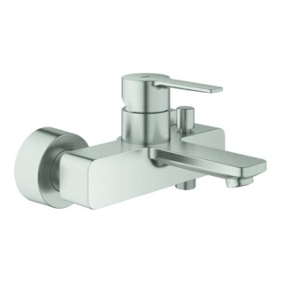 Grohe Mitigeur monocommande baignoire Lineare supersteel, montage mural