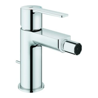 Grohe Mitigeur monocommande bidet Lineare 1/2", garniture de vidage, chrome