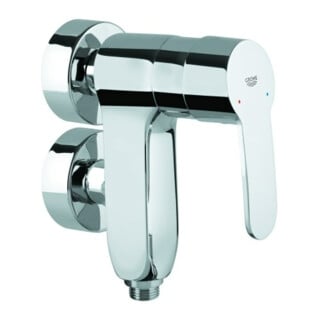 Grohe Mitigeur monocommande douche Vertica Eurostyle C chrome, montage mural