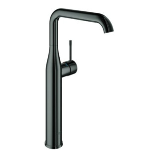 Grohe Mitigeur monocommande Essence 1/2", XL, corps chromé, pour lavabo, graphite mat