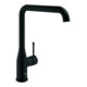 Grohe Mitigeur monocommande Essence 30505 bec pivotant noir fantôme-1