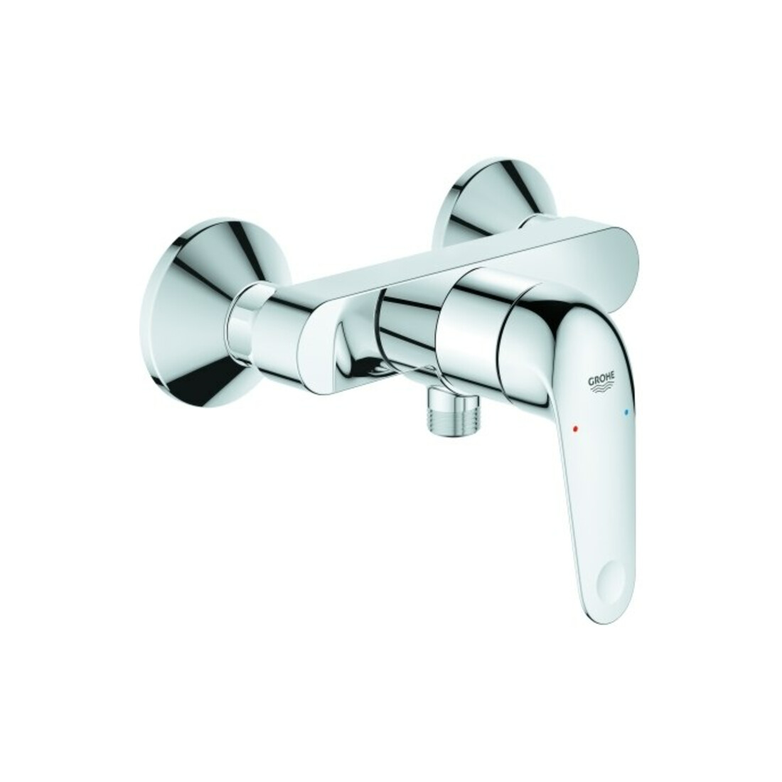 Grohe Mitigeur monocommande Euroeco 1/2", montage mural, chrome