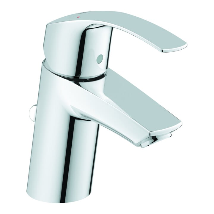 Grohe Mitigeur monocommande Eurosmart S-Size chromé avec garniture de vidage