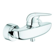 Grohe Mitigeur monocommande Eurostyle chrome, levier métal fermé, montage mural