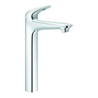 Grohe Mitigeur monocommande Eurostyle pour lavabo 1/2", XL, levier métal, corps lisse, chrome