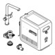 Grohe Mitigeur monocommande évier Blue Professional bec en L, chrome-4
