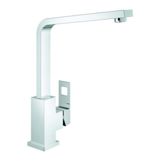Grohe Mitigeur monocommande évier Eurocube 1/2", bec pivotant, chrome
