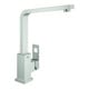 Grohe Mitigeur monocommande évier Eurocube supersteel, bec pivotant en fonte-1