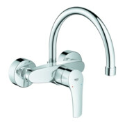 Grohe Mitigeur monocommande évier Eurosmart 1/2", montage mural, chrome