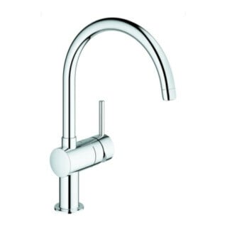 Grohe Mitigeur monocommande évier Minta 1/2", bec C, chrome
