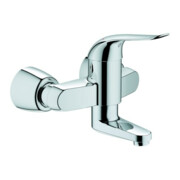 Grohe Mitigeur monocommande lavabo Euroeco Special chromé, bec 17,4 cm, raccords S démontables
