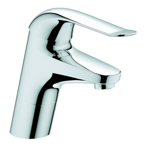 Grohe Mitigeur monocommande lavabo Euroeco Special chrome, corps lisse, avec limiteur de température