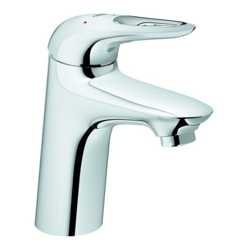 Grohe Mitigeur monocommande lavabo Eurostyle 1/2", S, levier ouvert, avec poignée chrome