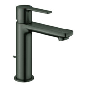 Grohe Mitigeur monocommande lavabo Lineare 1/2", S, garniture de vidage, graphite brossé